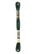 DMC 319 Very Dark Pistachio Green - Six Strand Embroidery Cotton 8.7 Yards