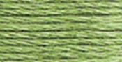 Light Pistachio Green - DMC Six Strand Embroidery Cotton 8.7 Yards