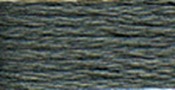 Dark Pewter Grey - DMC Six Strand Embroidery Cotton 8.7 Yards