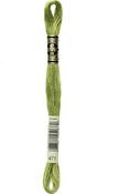 DMC 469 Avocado Green - Six Strand Embroidery Cotton 8.7 Yards
