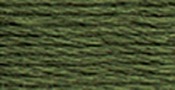 Dark Fern Green - DMC Six Strand Embroidery Cotton 8.7 Yards