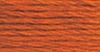 DMC 720 - Dark Orange Spice Six Strand Embroidery Cotton 8.7 Yards