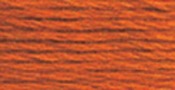 Dark Orange Spice - DMC Six Strand Embroidery Cotton 8.7 Yards