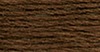 DMC 898 Very Dark Coffee Brown - Six Strand Embroidery Cotton 8.7 Yards