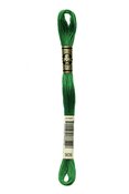 DMC 909 Very Dark Emerald Green - Six Strand Embroidery Cotton 8.7 Yards