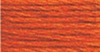 DMC 946 Medium Burnt Orange - Six Strand Embroidery Cotton 8.7 Yards