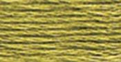 Medium Khaki Green - DMC Six Strand Embroidery Cotton 8.7 Yards