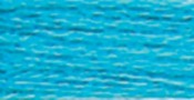Medium Bright Turquoise - DMC Six Strand Embroidery Cotton 8.7 Yards