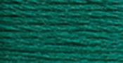 Dark Teal Green - DMC Six Strand Embroidery Cotton 8.7 Yards