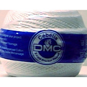 Bright White - Cebelia Crochet Cotton Size 20 - 405 Yards