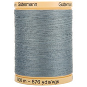 Stormy Grey - Natural Cotton Thread Solids 876yd