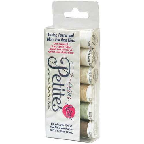 Sulky > Neutrals Assortment - Sulky Sampler 12wt Cotton Petites 6