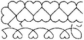 2" & 4" Borders 8"X18" - Quilt Stencils
