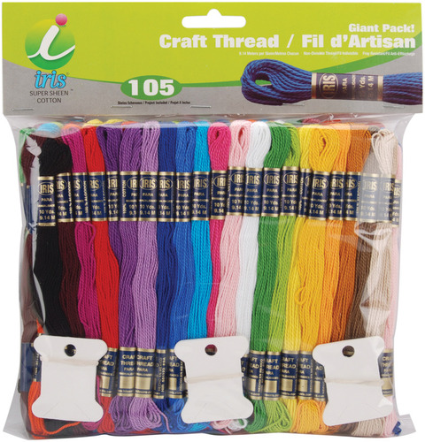 Iris > Craft Thread > Craft Thread Giant Pack, Assorted Colors: A