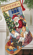 Sweet Dreams Stocking - Gold Collection Counted Cross Stitch Kit