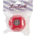 Christmas Red - Lizbeth Cordonnet Cotton Size 3