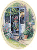 12"X16" 14 Count - Garden Door Counted Cross Stitch Kit