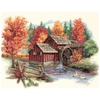 14"X11" 14 Count - Glory Of Autumn Counted Cross Stitch Kit