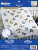 Alphabet Dreams - Stamped Cross Stitch Baby Quilt Top 34"X43"