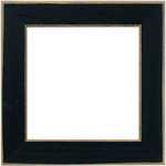 Matte Black - Wooden Frame 6"X6"