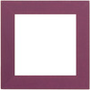 Matte Purple - Wooden Frame 6"X6"