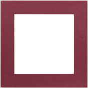 Matte Plum - Wooden Frame 6"X6"