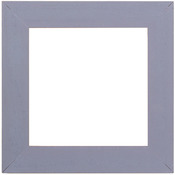 Matte Periwinkle - Wooden Frame 6"X6"