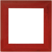 Holiday Red - Wooden Frame 6"X6"