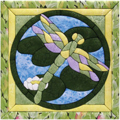 12"X12" - Dragonfly Quilt Magic Kit