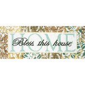7"X18" 14 Count - Bless This House Counted Cross Stitch Kit