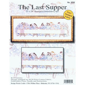 9"X24" Stitched In Floss - Last Supper Stamped Embroidery Kit
