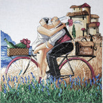 14"X14" 14 Count - Just Married Counted Cross Stitch Kit