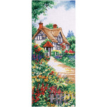 8"X20" 14 Count - Thatched Cottage Counted Cross Stitch Kit