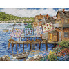 12"X16" 14 Count - Dockside Quilts Counted Cross Stitch Kit