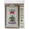 9"X15" 14 Count - Winter Angel-Jim Shore Counted Cross Stitch Kit