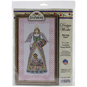 9"X15" 14 Count - Spring Angel-Jim Shore Counted Cross Stitch Kit