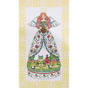 9"X15" 14 Count - Summer Angel-Jim Shore Counted Cross Stitch Kit