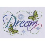 5"X7" 14 Count - Dream Counted Cross Stitch Kit