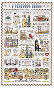 9-1/4"X15-1/4" 14 Count - A Virtuous Woman Counted Cross Stitch Kit