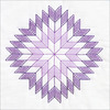 Lone Star - Stamped White Quilt Blocks 18"X18" 6/Pkg