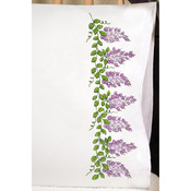 Wisteria - Stamped Pillowcase Pair 20"X30" For Embroidery