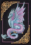 11"X15" 14 Count - Mythical Dragon Picture Counted Cross Stitch Kit