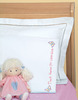 Little Girls - Children's Stamped Pillowcase With White Perle Edge 1/Pkg