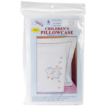 Sunbonnet Sue - Children's Stamped Pillowcase With White Perle Edge 1/Pkg