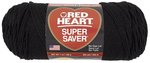 Black - Red Heart Super Saver Yarn