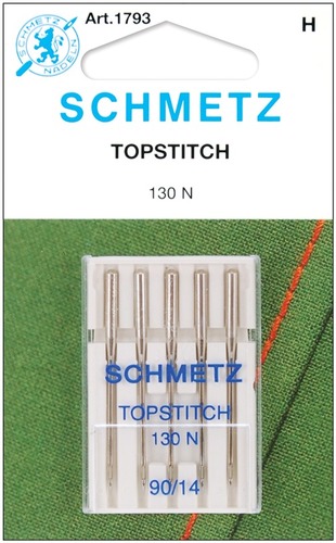 Schmetz Quick Self-Threading Machine Needles-Size 12/80 5/Pkg