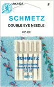 Size 12/80 5/Pkg - Double Eye Machine Needles