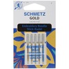 Size 14/90 5/Pkg - Gold Embroidery Machine Needles