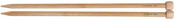Takumi Bamboo Single Point Knitting Needles 13"-14" - Size 13/9mm