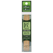 Takumi Bamboo Double Point Knitting Needles 5" - Size 5/3.75mm